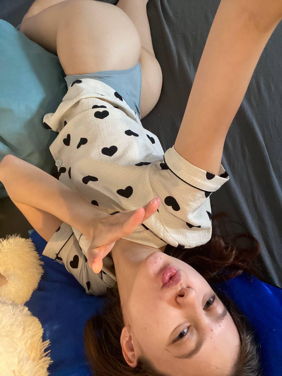 A cozy shot with Your princess — straight from Chengdu